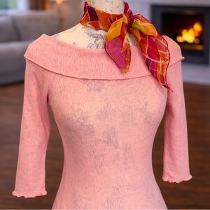 NWT Pretty In Pink Knit Top